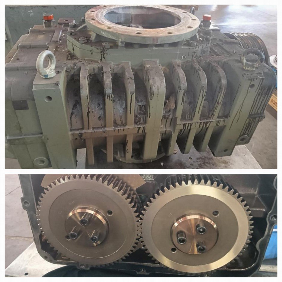 蘇州某汽車配件廠 MVR系統(tǒng) 凱撒84B壓縮機維修案例